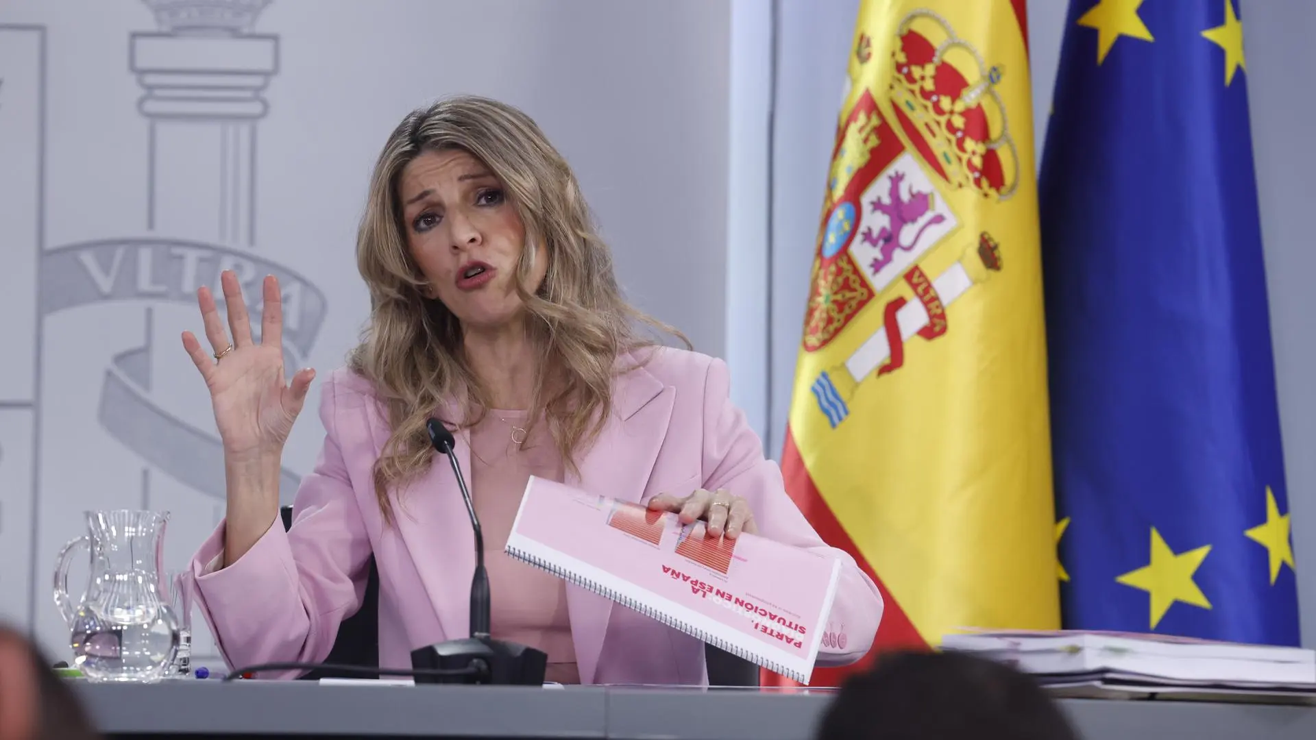Yolanda Díaz se borra del acto del sábado en el que su partido relanzará su alianza con IU, Más Madrid y los Comuns