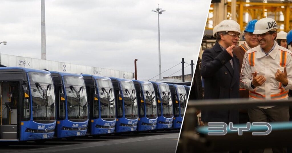 Así logró BYD, la gigante china de carros eléctricos, venderle a Colombia 215 buses por más de USD millones Así logró BYD, la gigante china de carros eléctricos, venderle a Colombia 215 buses por más de USD millones