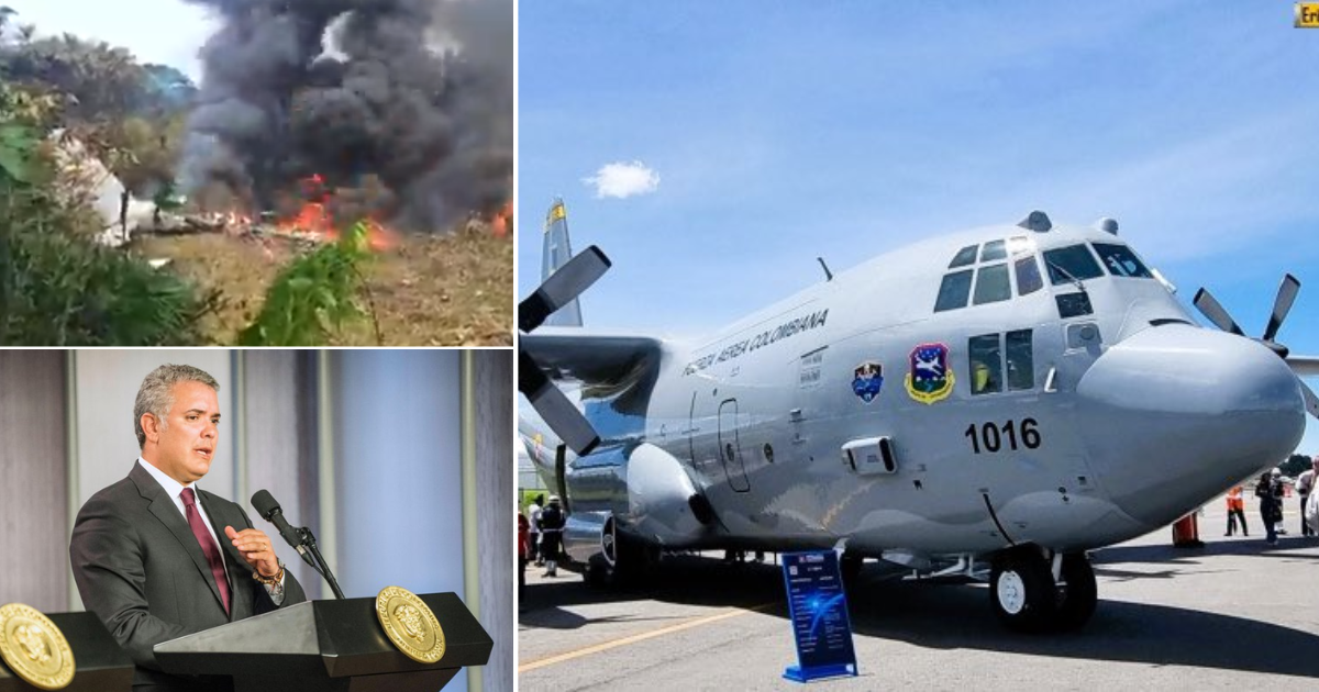 Avión Hércules que cayó en Putumayo llevaba más de 40 años volando y llegó en el gobierno Duque Avión Hércules que cayó en Putumayo llevaba más de 40 años volando y llegó en el gobierno Duque