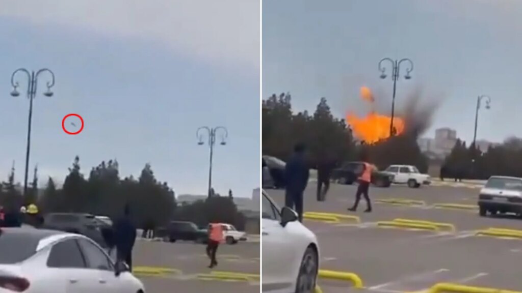 Azerbaiyán denuncia que drones y misiles lanzados desde Irán han impactado en un aeropuerto y una escuela de su territorio