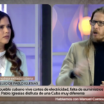 Choque directo entre Pablo Fernández y la periodista cubana Náyare Menoyo: "¡Eso es muy de dictadura!"