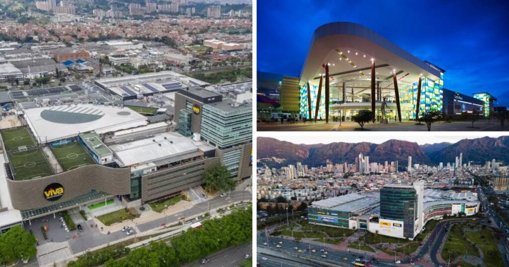 Cuáles son los 3 centros comerciales más grandes de Colombia y quiénes son sus dueños