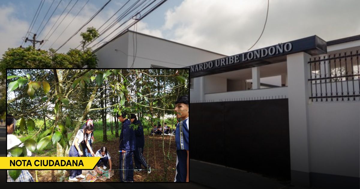 Estudiantes de un colegio en La Ceja, Antioquia, impidieron la construcción de un hospital sobre un humedal