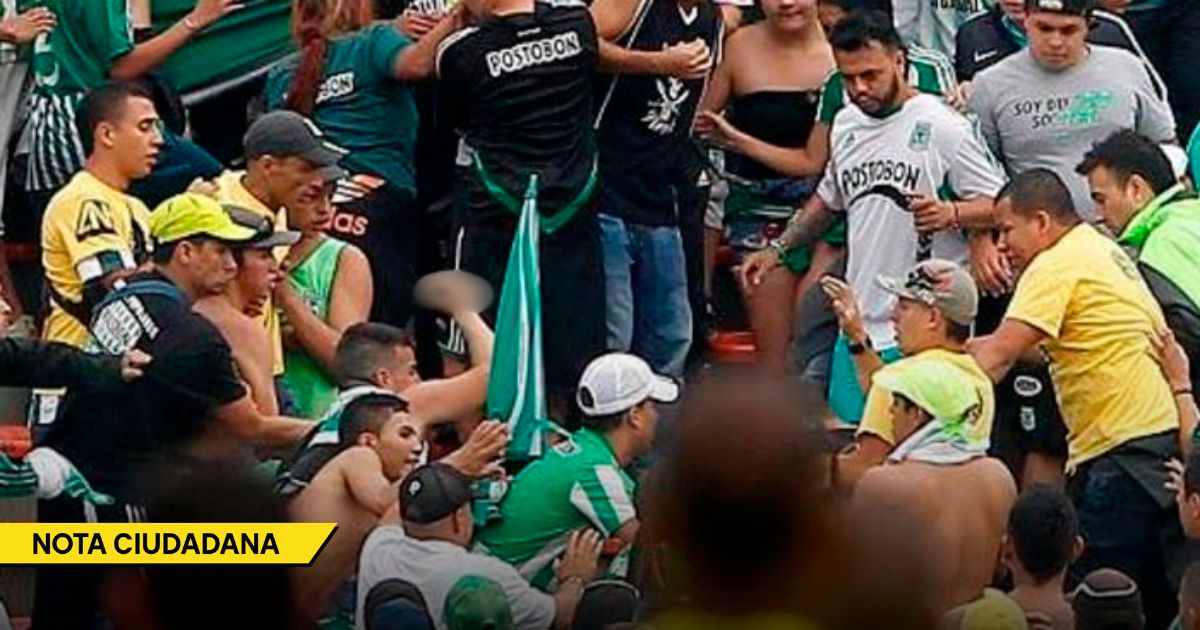 La absurda pelea entre las barras bravas de Nacional por demostrar quién es más paisa