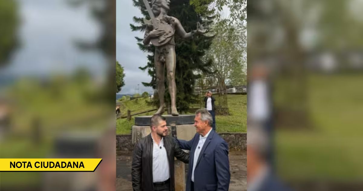 La hipocresía de Lehder al devolver la estatua de John Lennon al Quindío en lugar de pedir perdón a la gente
