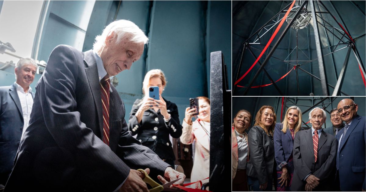 La travesía del gigante telescopio que Rodolfo Llinás le regaló al histórico Observatorio de la Universidad Nacional