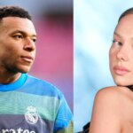 Las fotos de Mbappé y Ester Expósito bajando de un avión privado en el aeropuerto de Madrid