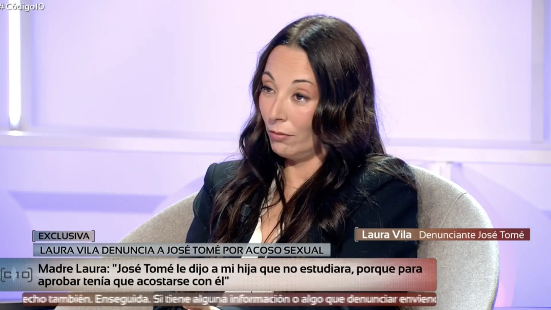 Laura Vila habla tras la denuncia contra José Tomé por acoso sexual: "Nadie se preocupó por mí"