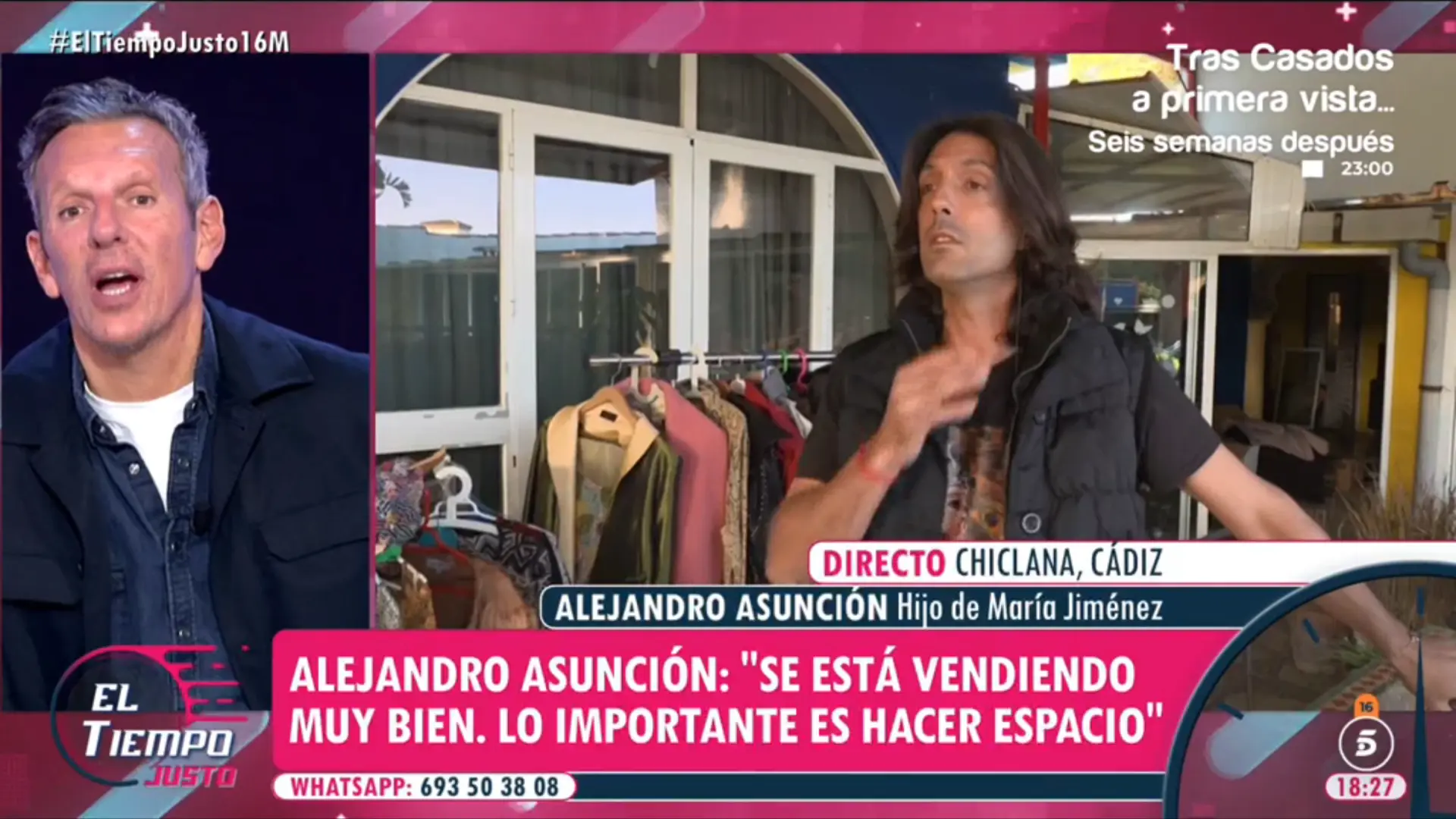 «Lo importante es hacer espacio»