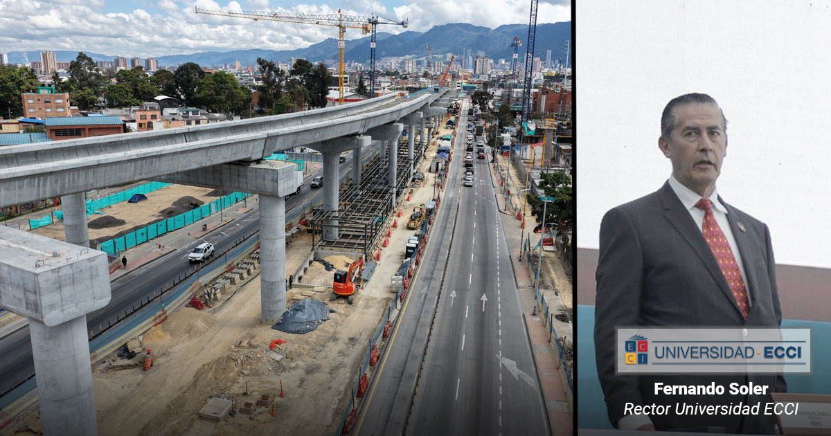 Más de mil estudiantes e ingenieros, técnicos y tecnólogos de la ECCI serán capacitados para trabajar en el Metro de Bogotá