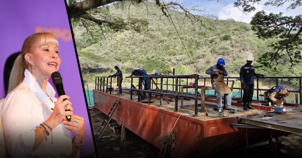 Nueva barcaza transforma el cruce del río Cauca