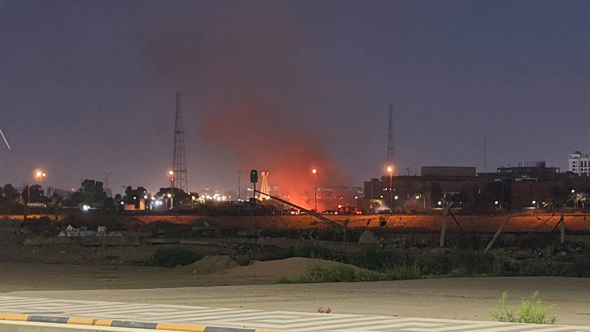 Seis ataques con drones dejan daños materiales en las inmediaciones de la embajada de EEUU en Bagdad