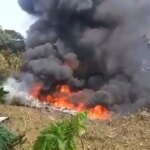 Un avión se estrella en Colombia con al menos un centenar de militares a bordo