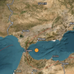 Un terremoto de magnitud 4,4 sacude el mar de Alborán frente a la costa de Málaga
