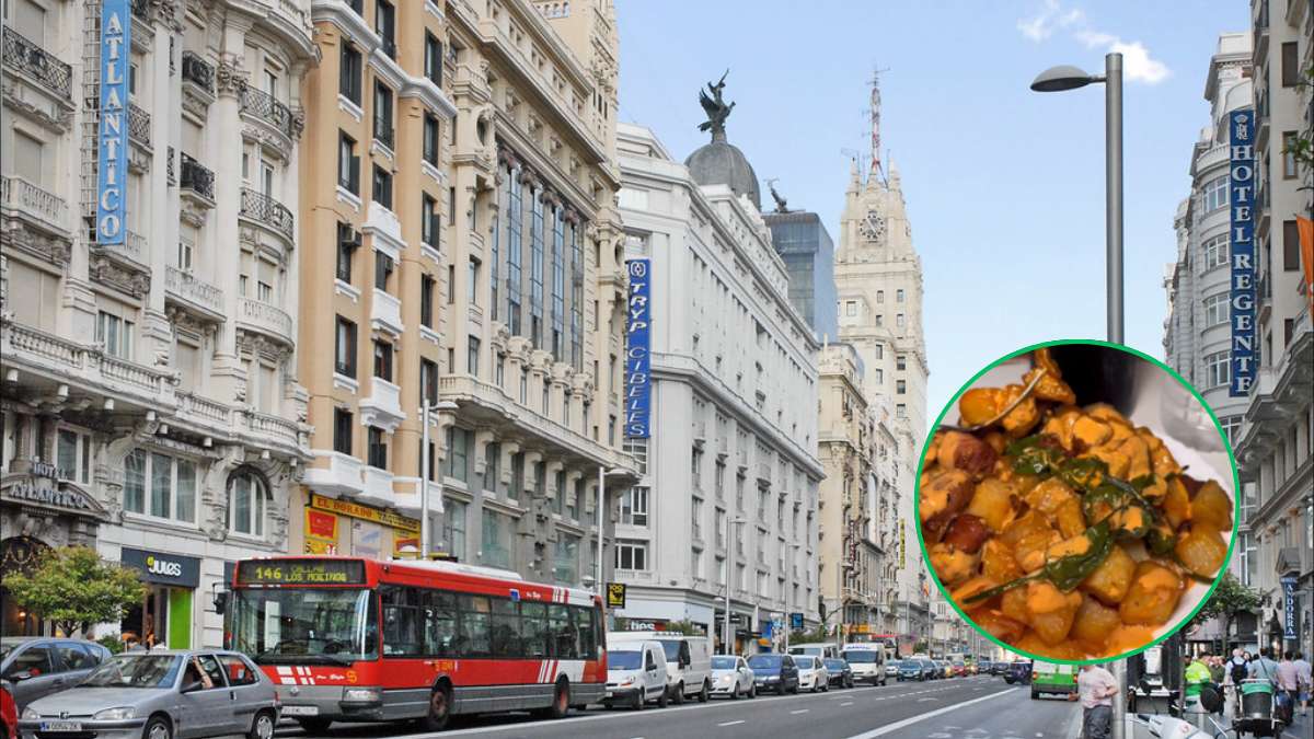 Las tapas más baratas junto a la Gran Vía: tapa y bebida por 3,50 euros