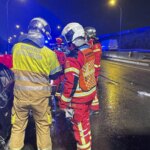 el vehículo dio varias vueltas de campana