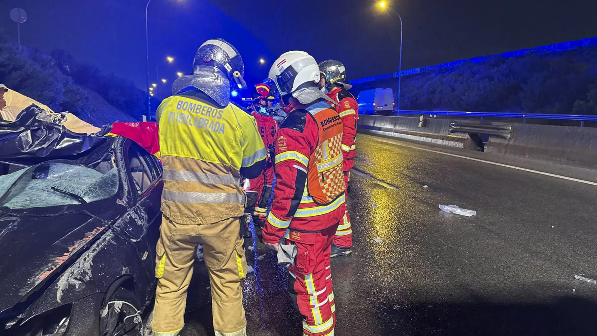 el vehículo dio varias vueltas de campana