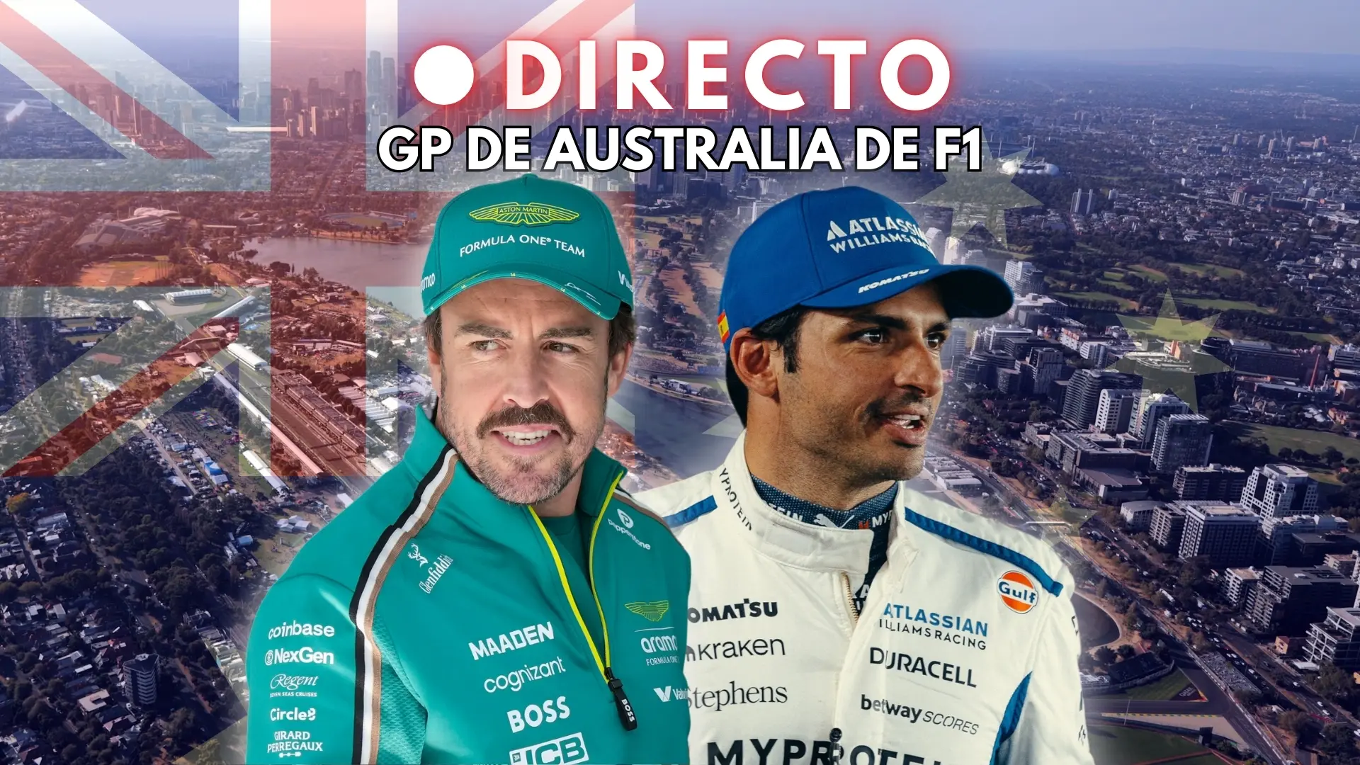 parrilla, resultados y última hora de Alonso y Sainz en Albert Park
