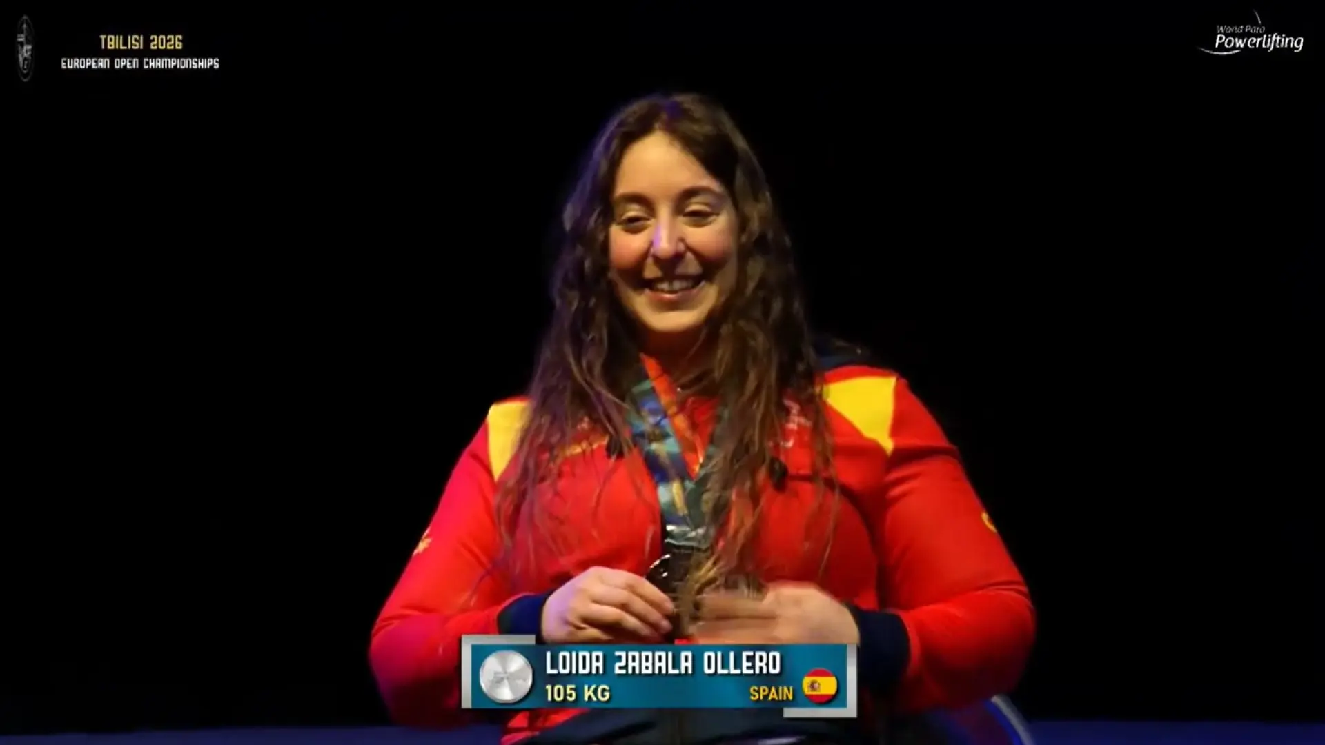 subcampeona de Europa de halterofilia paralímpica en pleno tratamiento de un cáncer incurable