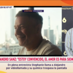 Alejandro Sanz protagoniza un momento inesperado en ‘Lo de Évole’ con una videollamada de Stephanie Cayo, su novia