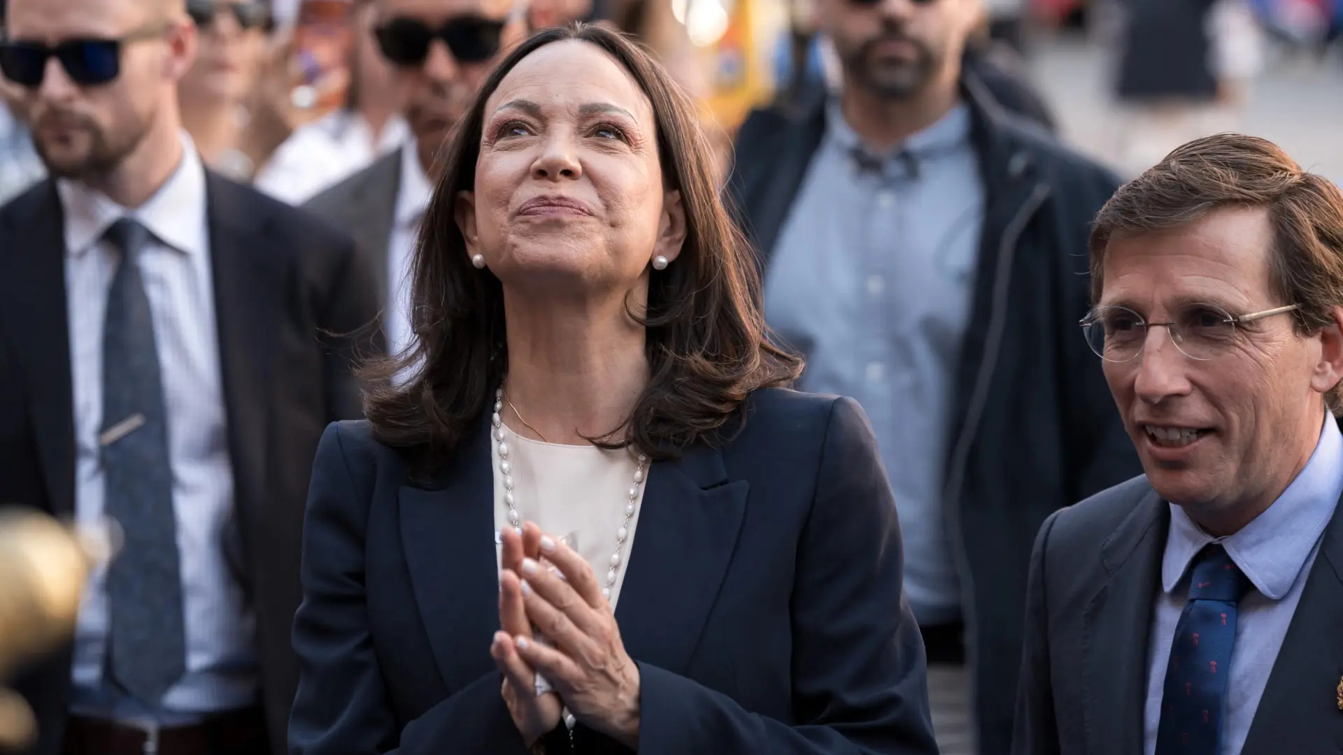 Almeida otorga la Llave de Oro de la Ciudad a María Corina Machado, líder venezolana: