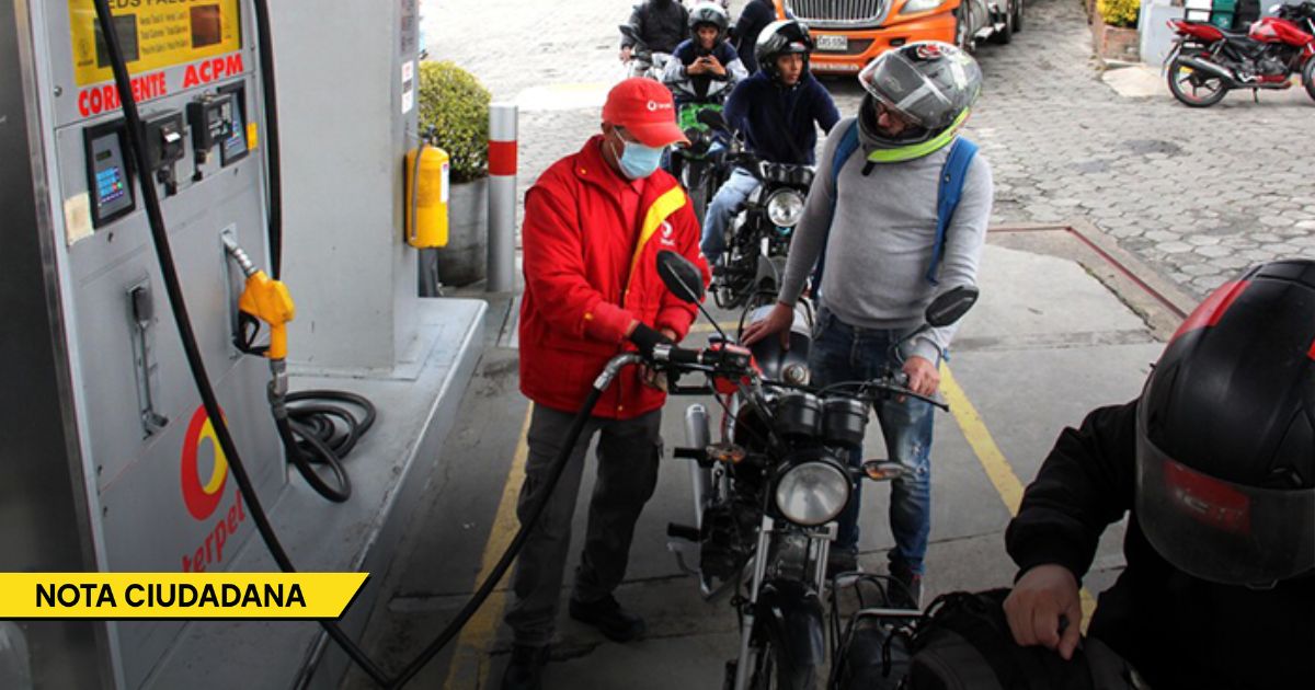 Así es como la guerra en Irán empieza a amenazar el tanque de gasolina de los colombianos