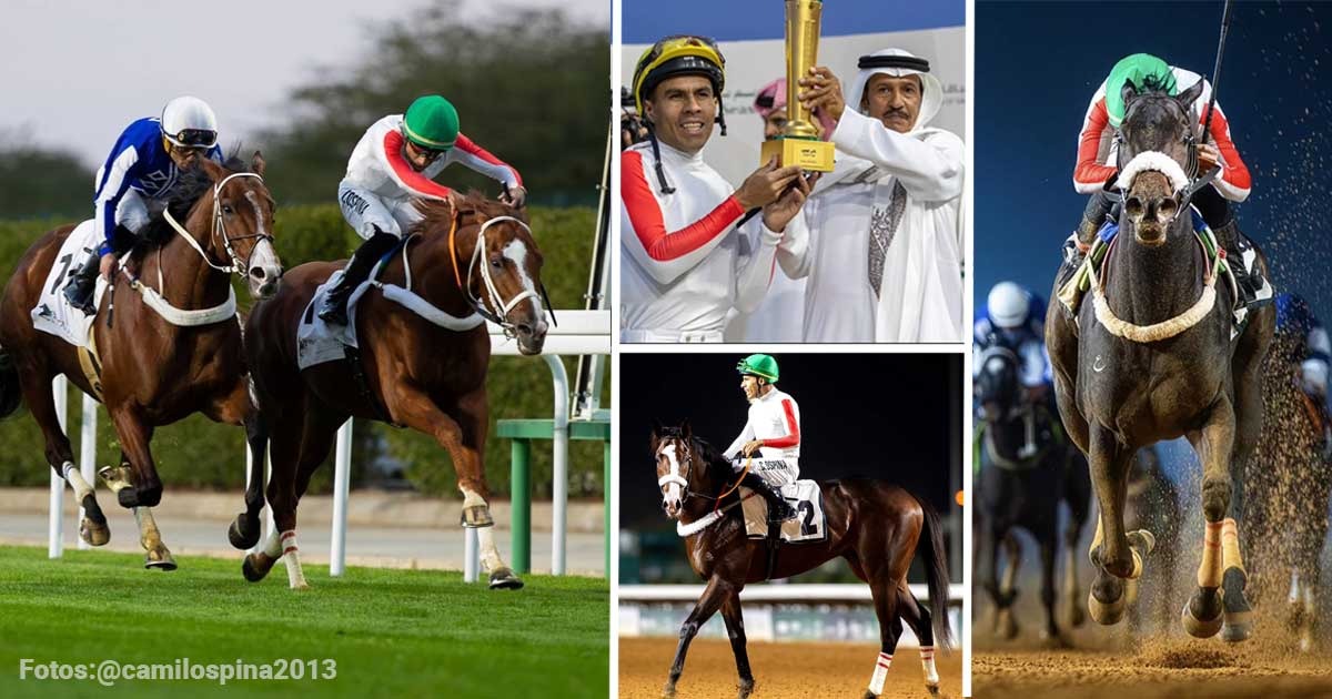 Camilo Ospina, el jinete paisa que triunfa en la hípicas de Medio Oriente