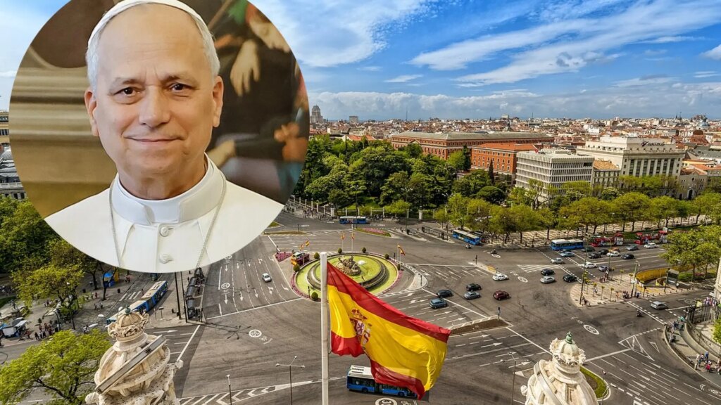 Cibeles se prepara para acoger un «acto histórico» con León XIV en su visita a España