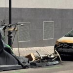 Detienen a un responsable de la quema continua de contenedores en el centro de Madrid