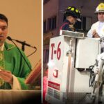 El sacerdote paisa que también es bombero y que carga con los santos óleos en su kit de emergencia