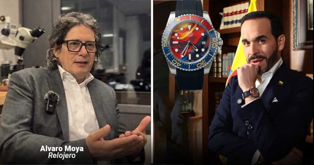 Este santandereano pasó de lustrar zapatos a ser un duro relojero en Suiza que De la Espriella contrató para su campaña