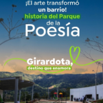 Parque de la Poesía se renueva en Girardota durante la administración de Kevin Bernal.