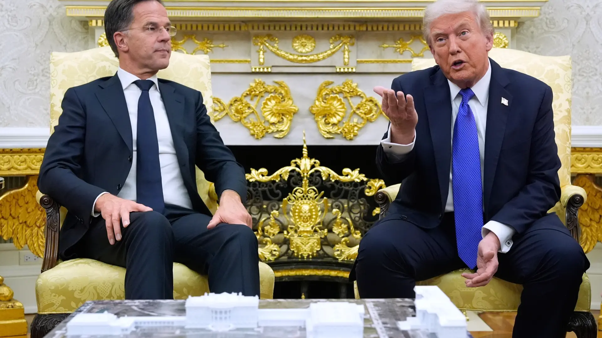 IRÁN GUERRA Trump y Rutte concluyen su reunión en medio de reproches estadounidenses contra la OTAN