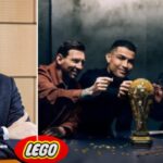 La proeza de Lego de juntar las 4 estrellas del futbol mundial para un comercial, pero les costo una fortuna
