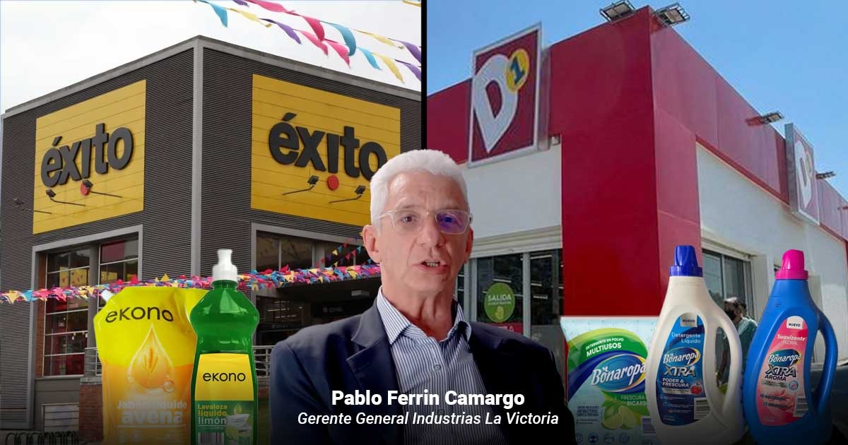 Los empresarios caldenses, duros de los detergentes, que lograron venderle sus productos a dos competidores: Éxito y D1