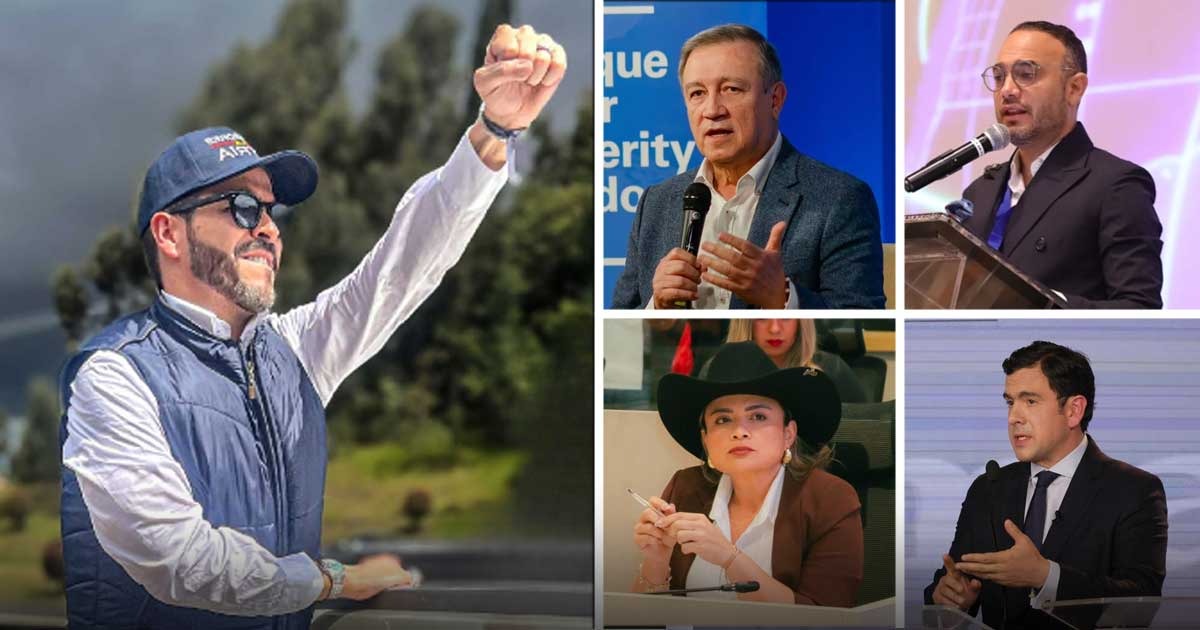 Los políticos tradicionales que acompañan a Abelardo de la Espriella por encima