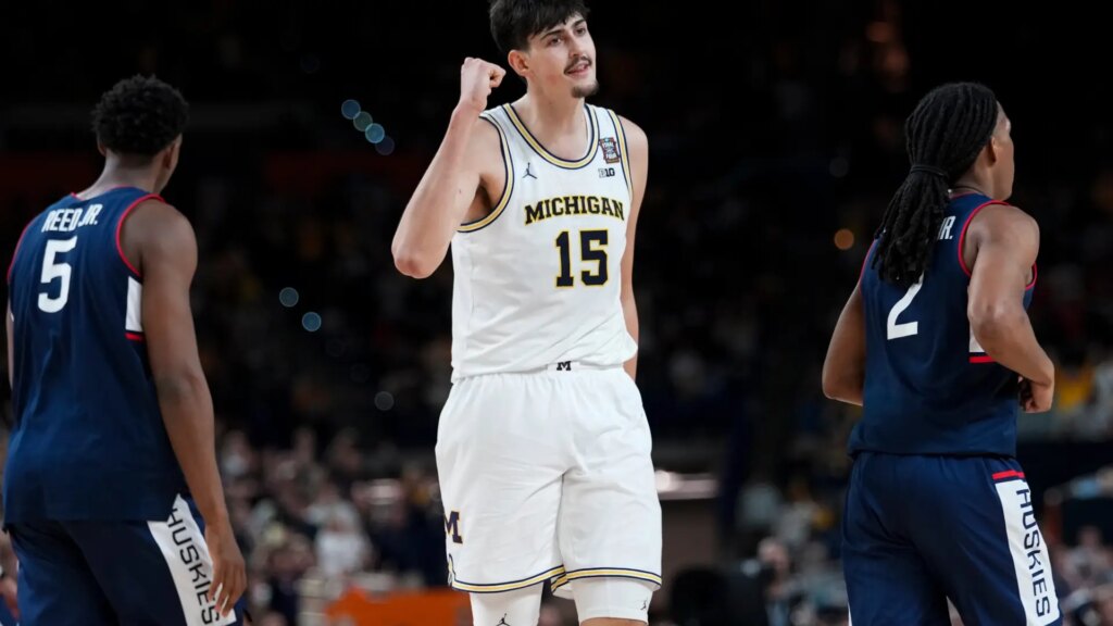 MICHIGAN-UCONN (Crónica) 69-63. Michigan se corona ante UConn y Aday Mara entra en la historia de la NCAA
