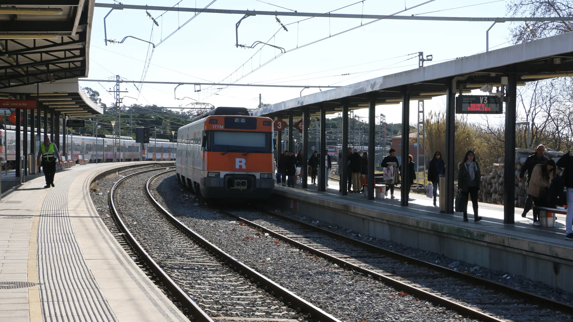 Muere una persona atropellada por un tren de Rodalies en Vilassar de Mar