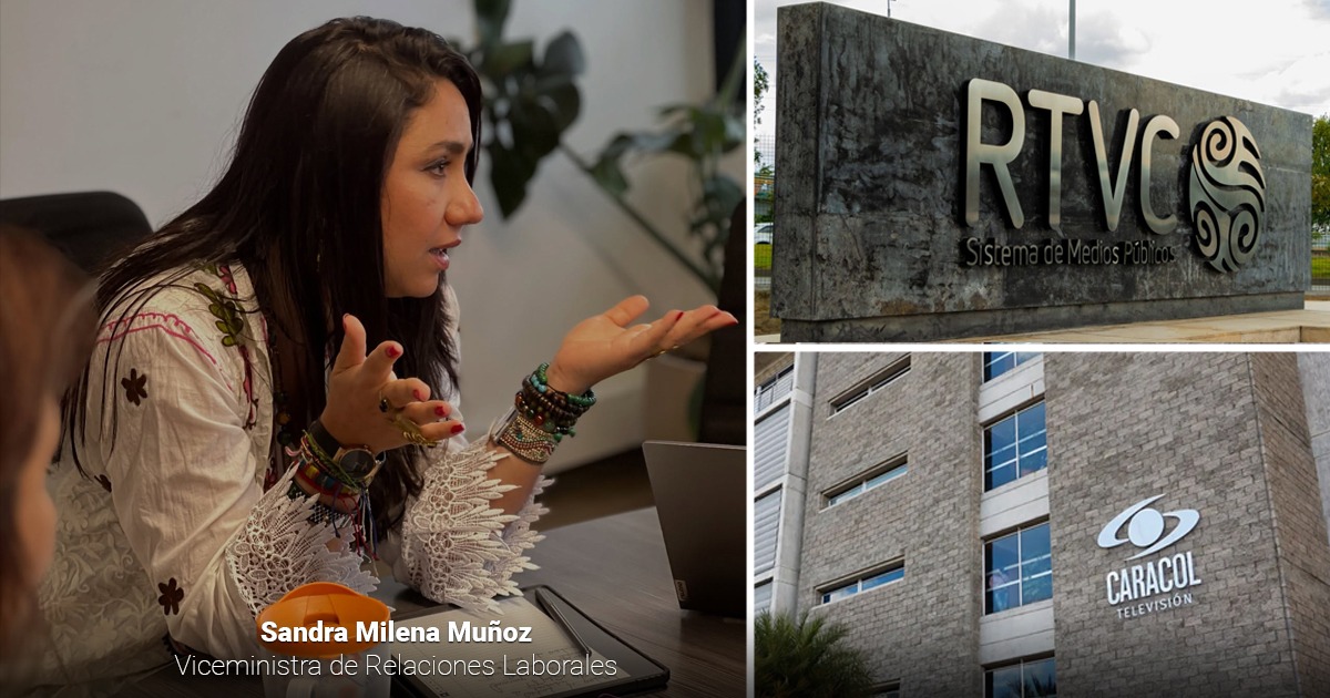Quién es Sandra Muñoz, la dama de hierro del MinTrabajo que le puso ‘tatequieto’ a Caracol y RTVC por casos de acoso