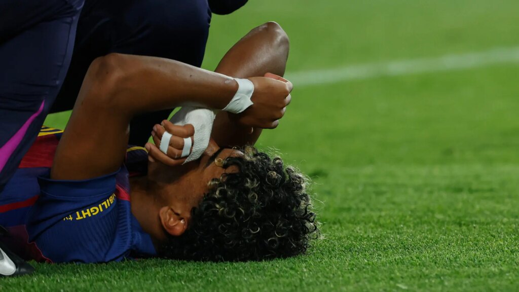 está roto y podría decir adiós a la temporada