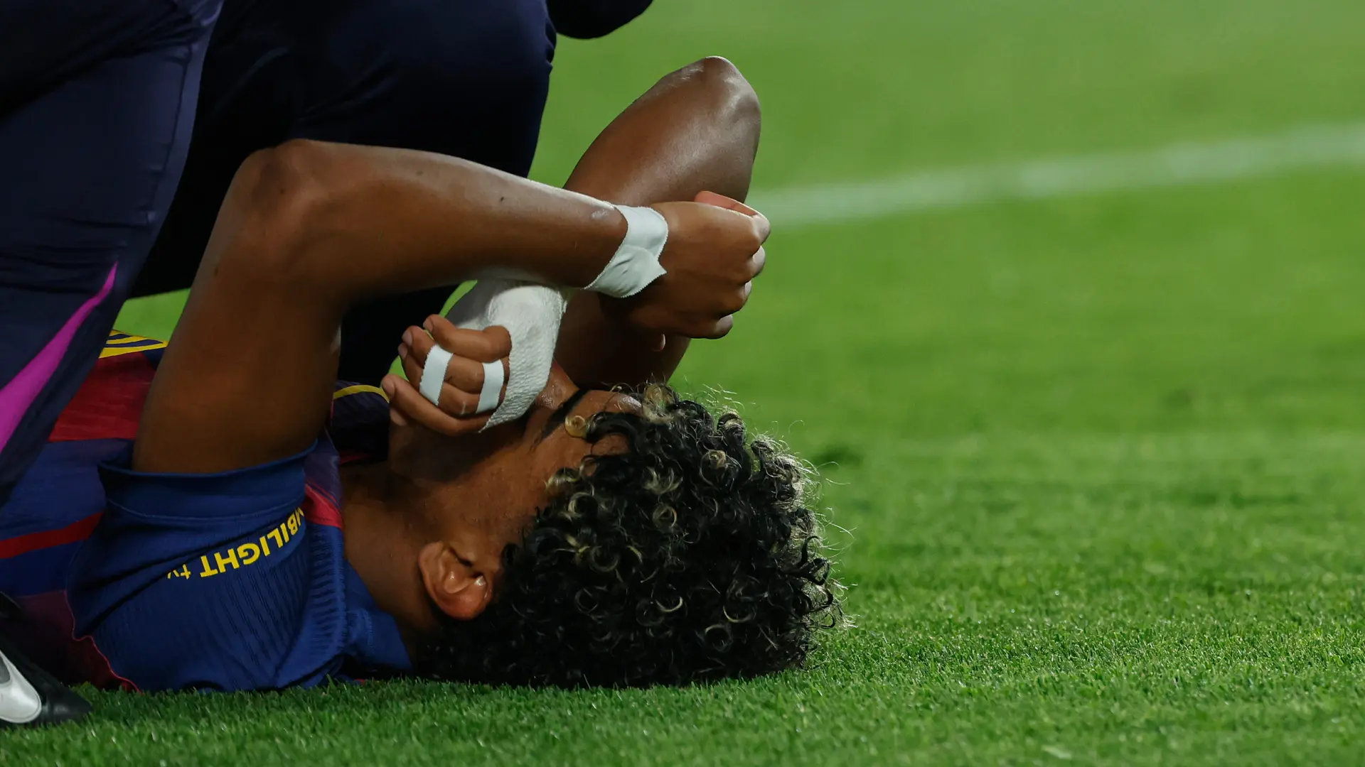 está roto y podría decir adiós a la temporada