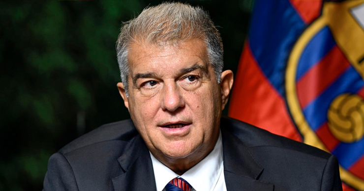 Joan Laporta califica el arbitraje contra los colchoneros de «vergüenza»