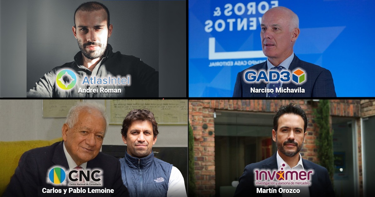 ¿Quiénes son los dueños de las encuestadoras cuyos resultados pesan en la decisión de por quién votar en Colombia?