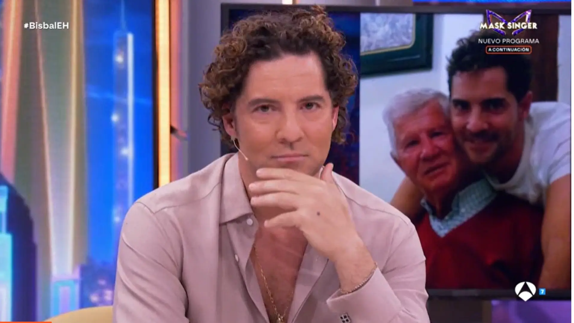 David Bisbal rompe a llorar en ‘El Hormiguero’ al recordar a su padre fallecido: «Fue un hombre buenísimo»
