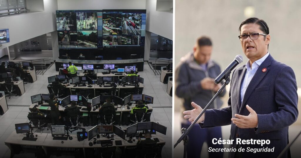 De cada 4 cámaras de seguridad instaladas en Bogotá, solo funciona una
