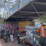 El puente de la carrera 68 entre las calles 53 y 63 invadido por un taller y parqueadero ilegal para motos El puente de la carrera 68 entre las calles 53 y 63 invadido por un taller y parqueadero ilegal para motos