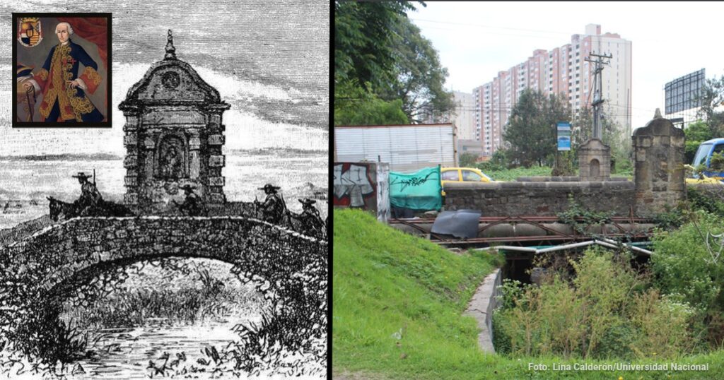 El puente que mandó a construir el Virrey Solís en el siglo