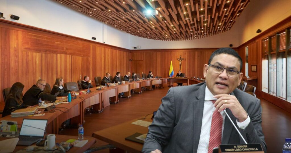 El reelecto senador de Cambio Radical Didier Lobo y aliado de Paloma