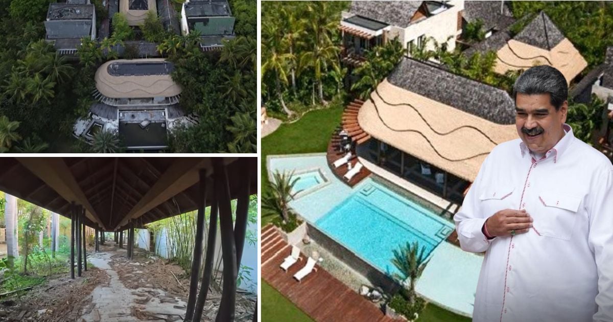 La escondida y abandonada mansión de Nicolás Maduro en Punta Cana La escondida y abandonada mansión de Nicolás Maduro en Punta Cana