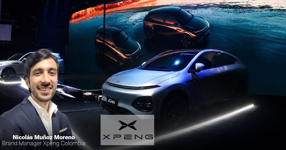 La gigante británica que trae a Colombia los carros eléctricos de lujo de la marca china XPENG